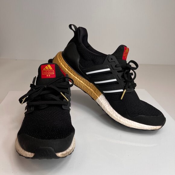 Adidas Shoe Men 11.5 Ultra Boost DNA Tokyo Lace Sneaker Street Run Gym Core Go - Picture 1 of 12